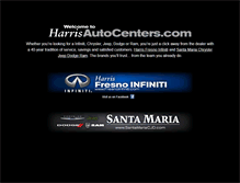 Tablet Screenshot of harrisautocenters.com